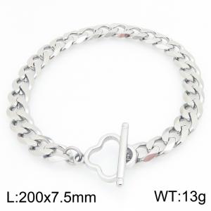 Stainless Steel Bracelet(Men) - KB213668-Z