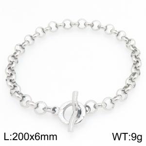Stainless Steel Bracelet(Men) - KB213670-Z