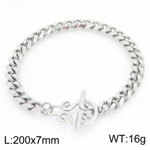 Stainless Steel Bracelet(Men) - KB213674-Z