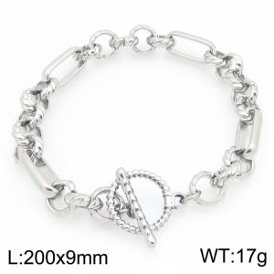 Stainless Steel Bracelet(Men) - KB213682-Z