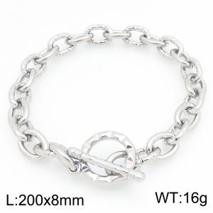 Stainless Steel Bracelet(Men) - KB213690-Z
