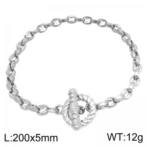 Stainless Steel Bracelet(Men) - KB213693-Z