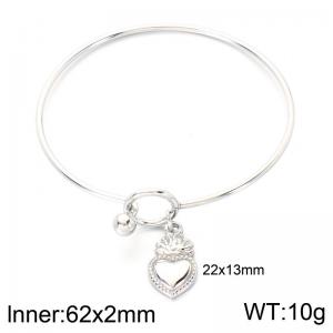 Stainless Steel Bangle - KB213829-Z