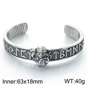 Stainless Steel Bangle - KB214261-LU