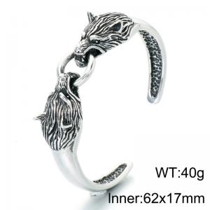 Stainless Steel Bangle - KB214272-LU