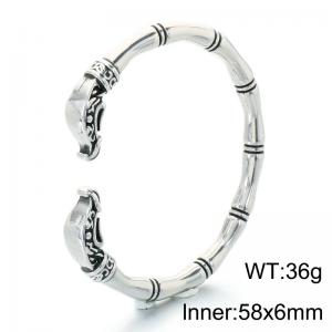 Stainless Steel Bangle - KB214278-LU