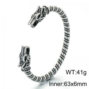 Stainless Steel Bangle - KB214280-LU