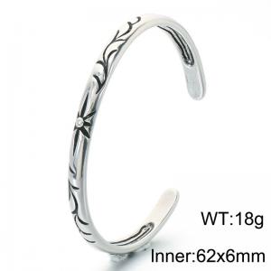Stainless Steel Bangle - KB214298-LU