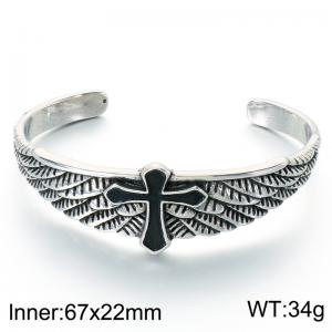 Stainless Steel Bangle - KB214311-LU
