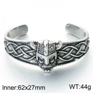 Stainless Steel Bangle - KB214324-LU