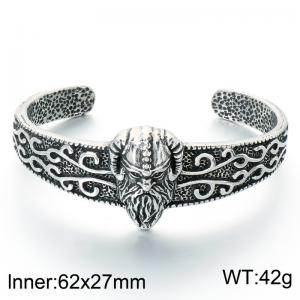 Stainless Steel Bangle - KB214335-LU
