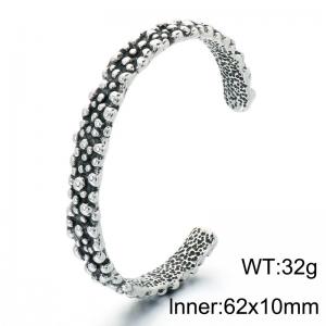 Stainless Steel Bangle - KB214348-LU