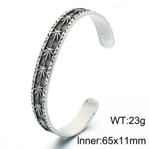 Stainless Steel Bangle - KB214358-LU