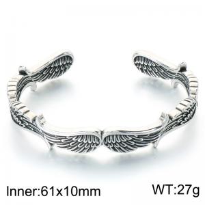 Stainless Steel Bangle - KB214390-LU