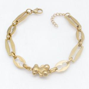 Stainless Steel Gold-plating Bracelet - KB214522-JW