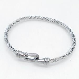 Stainless Steel Wire Bangle - KB214551-XY