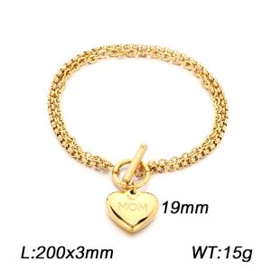 Stainless Steel Bracelet - KB214823-Z