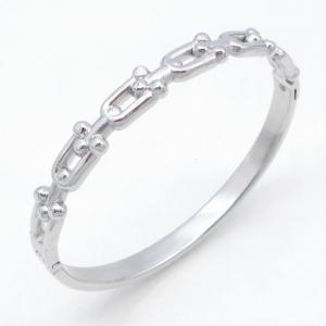 Stainless Steel Bangle - KB215022-JG