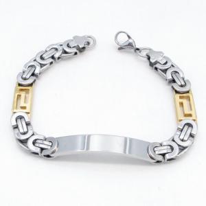Stainless Steel Gold-plating Bracelet - KB215050-JG