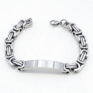 Stainless Steel Bracelet(Men) - KB215054-JG