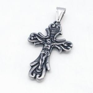 Stainless Steel Cross Pendant - KB215073-JG