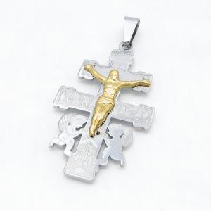 Stainless Steel Cross Pendant - KB215112-JG