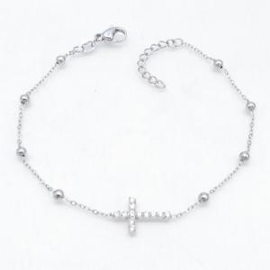 Stainless Steel Stone Bracelet - KB215120-KD