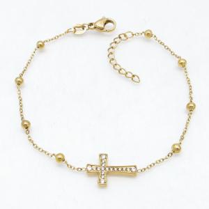Stainless Steel Stone Bracelet - KB215123-KD