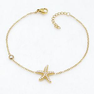 Stainless Steel Stone Bracelet - KB215125-KD