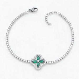 Stainless Steel Stone Bracelet - KB215128-KD