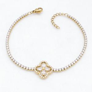 Stainless Steel Stone Bracelet - KB215132-KD