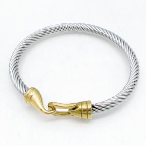 Stainless Steel Wire Bangle - KB215149-XY