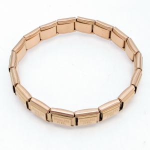 Stainless Steel Rose Gold-plating Bangle - KB215154-ZY