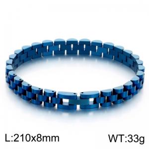 Men's Jewelry Stainless Steel Watch Band Bracelet - KB215175-KL