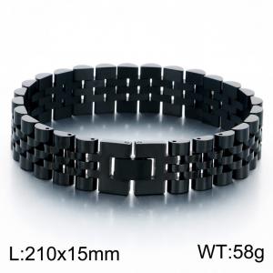 Men's Jewelry Stainless Steel Watch Band Bracelet - KB215193-KL
