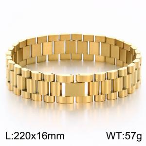 Men's Jewelry Stainless Steel Watch Band Bracelet - KB215194-KL