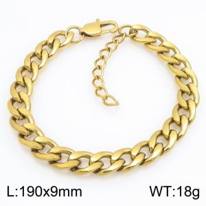 Fashionable jewelry stainless steel NK chain bracelet suitable for daily wear - KB215234-ZJZL