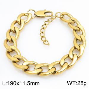 Fashionable jewelry stainless steel NK chain bracelet suitable for daily wear - KB215248-ZJZL