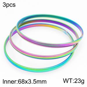 Stainless Steel Bracelet - KB215483-K