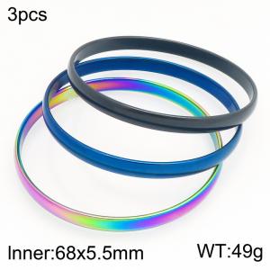 Stainless Steel Bracelet - KB215535-K