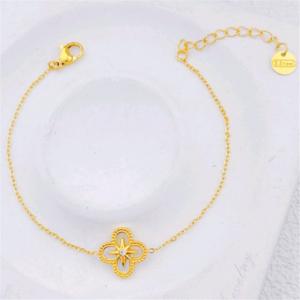Stainless Steel Stone Bracelet - KB215921-SXSJ