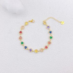 Stainless Steel Stone Bracelet - KB215924-SXSJ