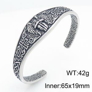 Stainless Steel Bangle - KB216102-LU