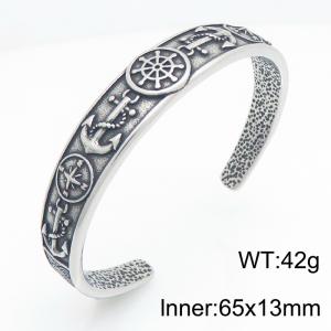 Stainless Steel Bangle - KB216103-LU