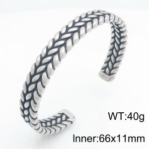 Stainless Steel Bangle - KB216115-LU