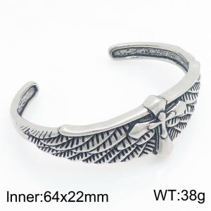 Stainless Steel Bangle - KB216122-LU