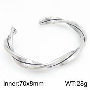 Stainless Steel Bangle - KB216123-LU