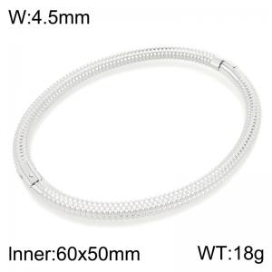 Stainless Steel Bangle - KB216723-TSC
