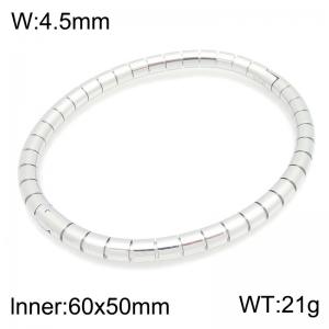 Stainless Steel Bangle - KB216727-TSC