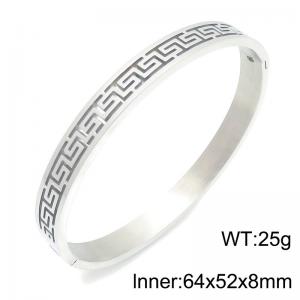 Stainless Steel Bangle - KB216814-TSC